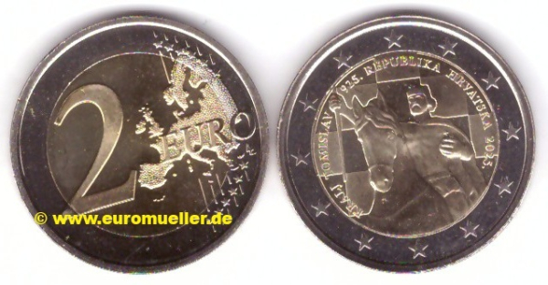 2 Euro Gedenkmünze Kroatien 2025 Königreich unc.
